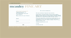 Desktop Screenshot of mcauleyfineart.co.uk